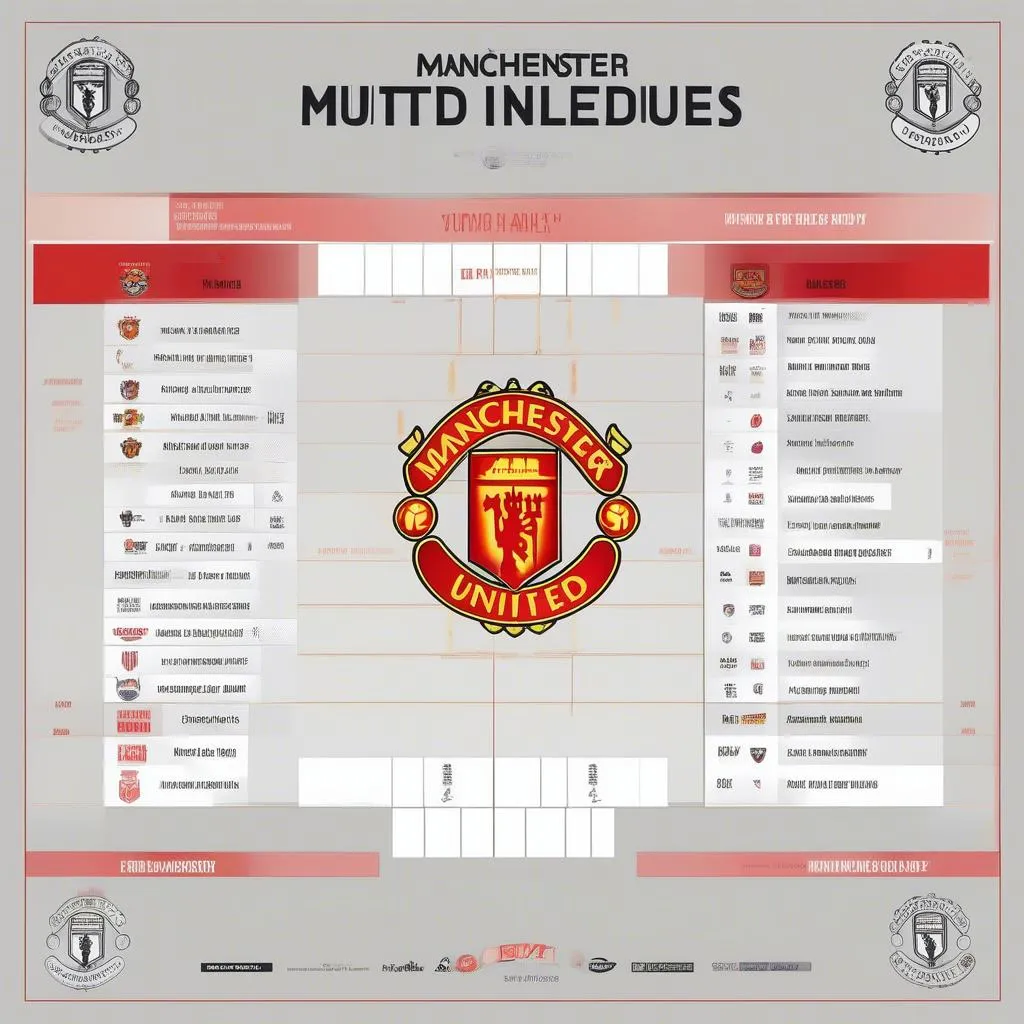 Manchester United's Match Schedule