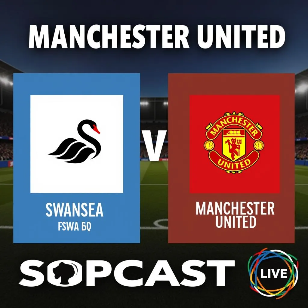 Xem trực tiếp bóng đá Swansea Manchester United trên Sopcast