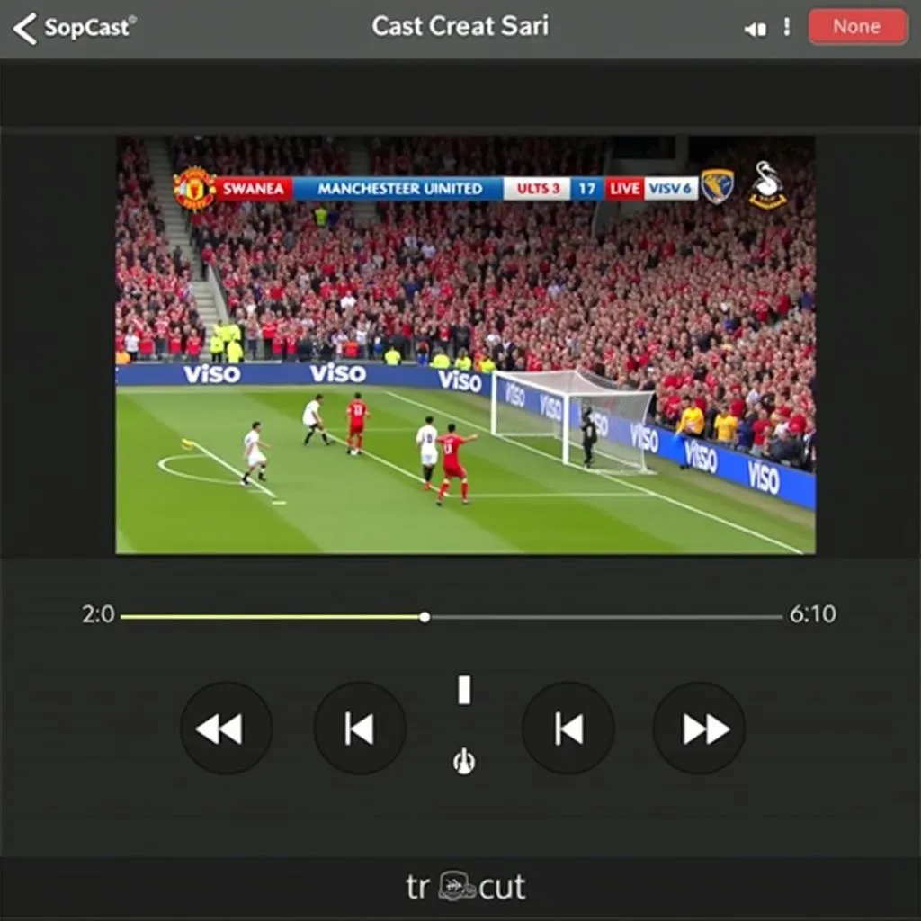 Xem trực tiếp bóng đá Swansea Manchester United miễn phí trên Sopcast