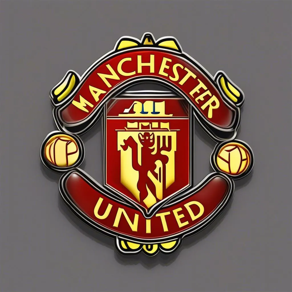 Logo Manchester United cho Dream League Soccer