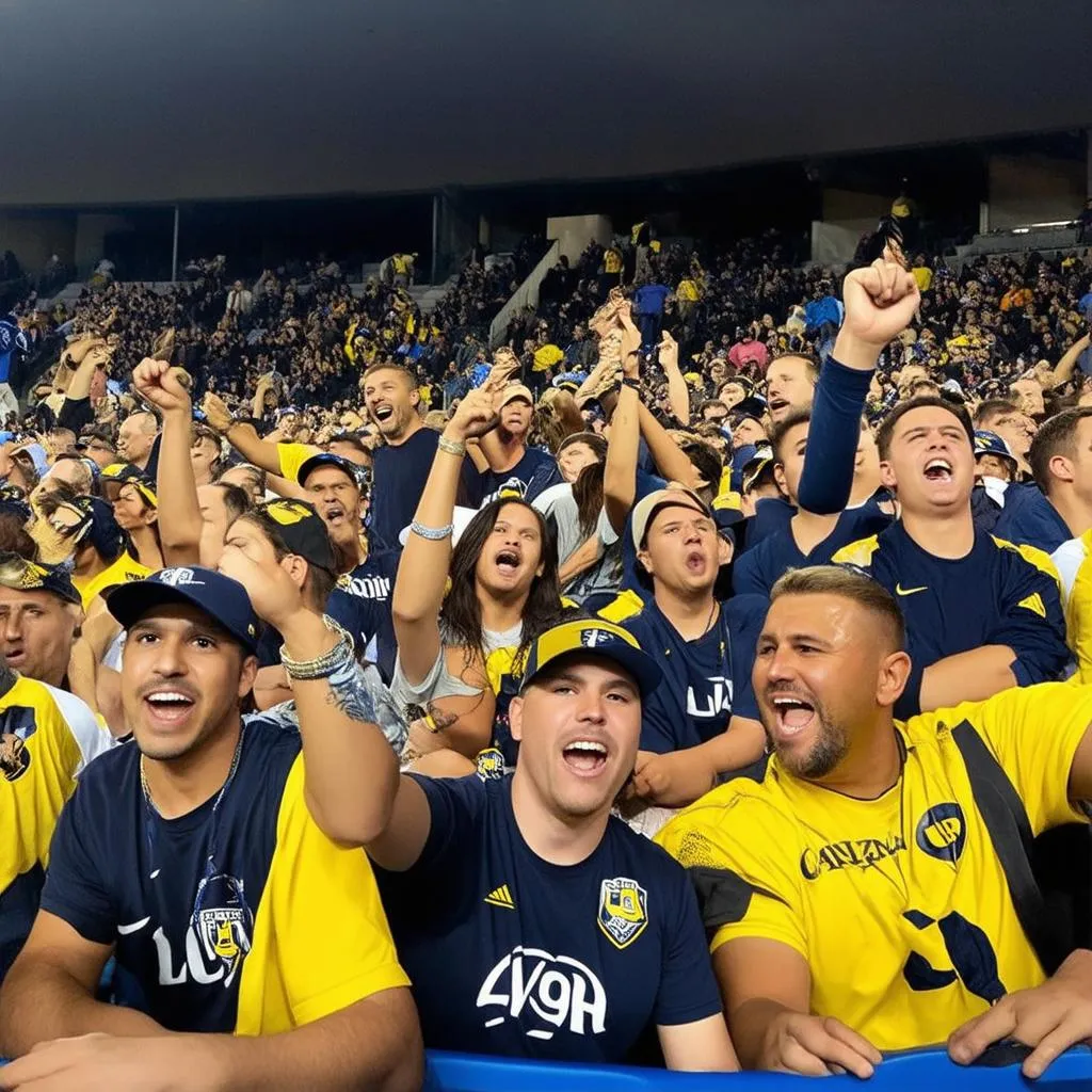 los angeles galaxy supporters