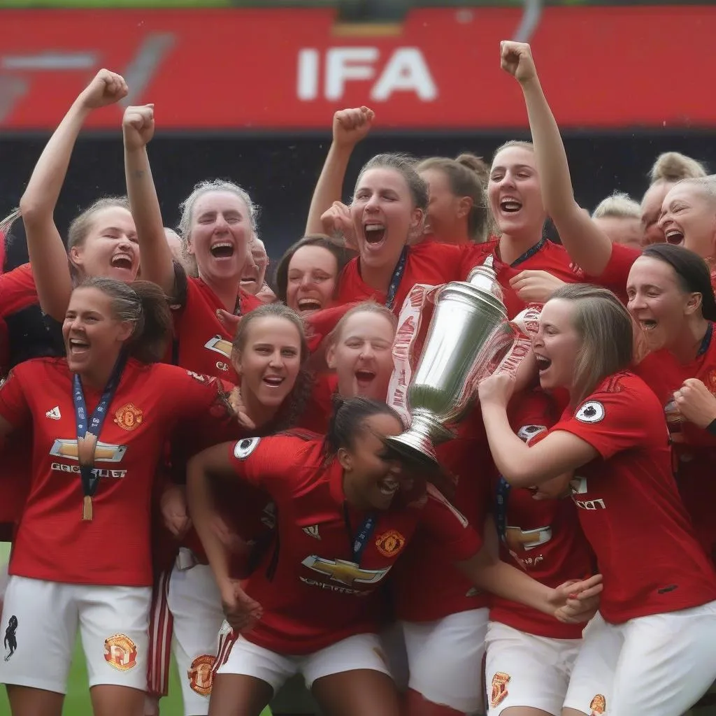 Manchester United Nữ vô địch FA Women's Cup