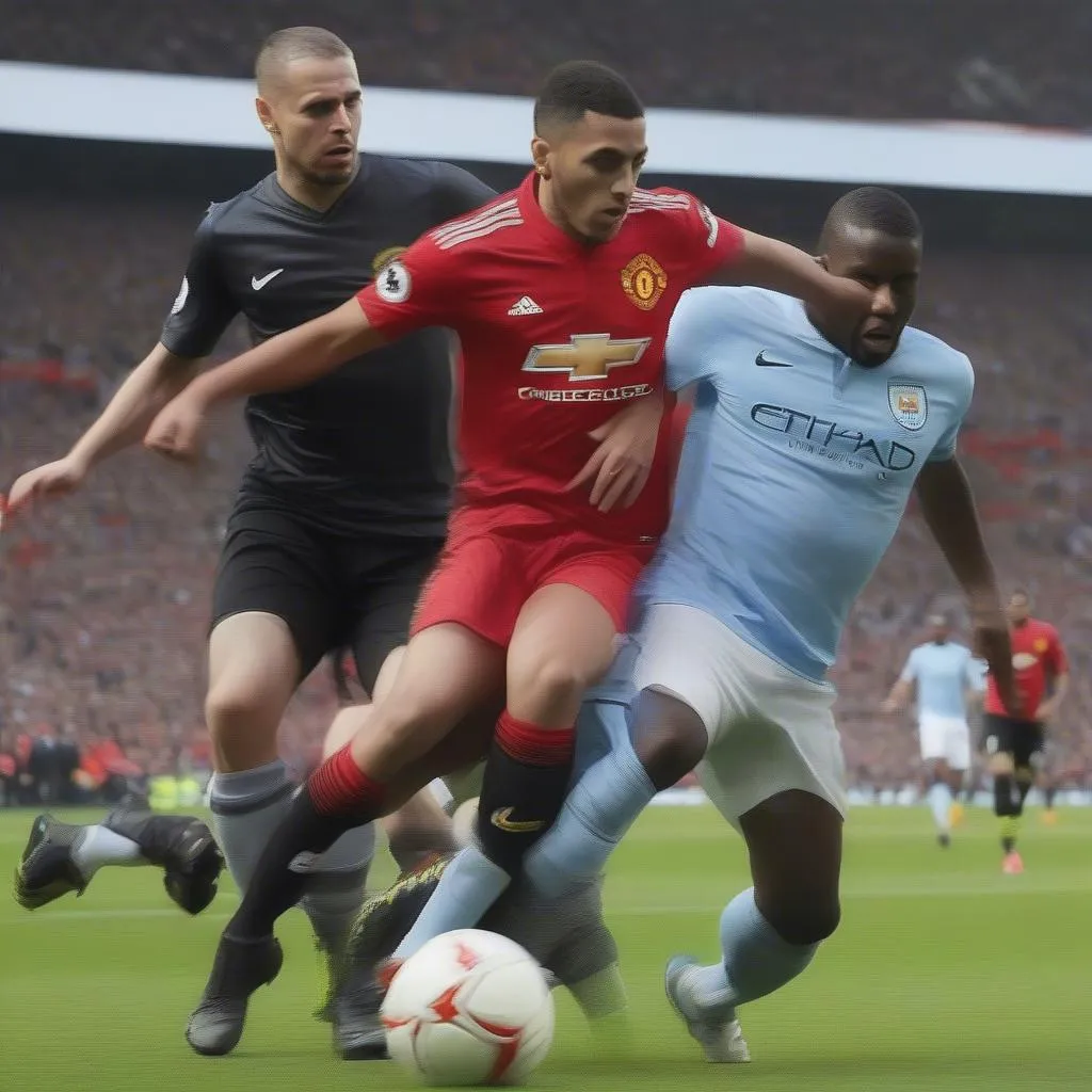 Manchester United vs Manchester City: Trận derby đầy kịch tính