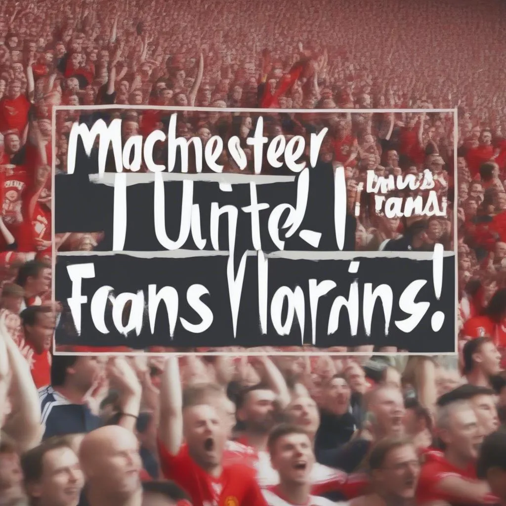 Manchester United vs Tottenham Fans