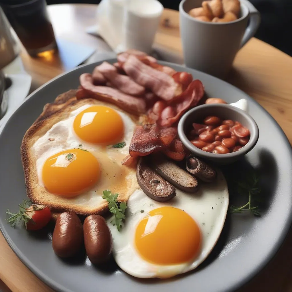 Manahatta Manchester Brunch: Món Ăn Ngon Miệng