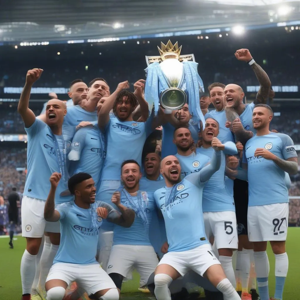 Manchester City vô địch Premier League mùa giải 2017-2018