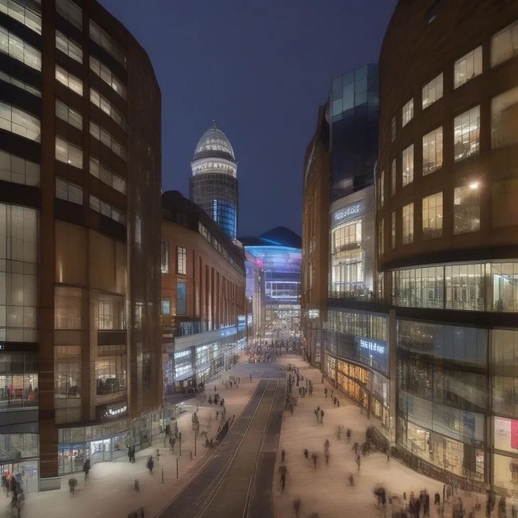 Manchester City Centre: Nightlife and Shopping at the Arndale Centre