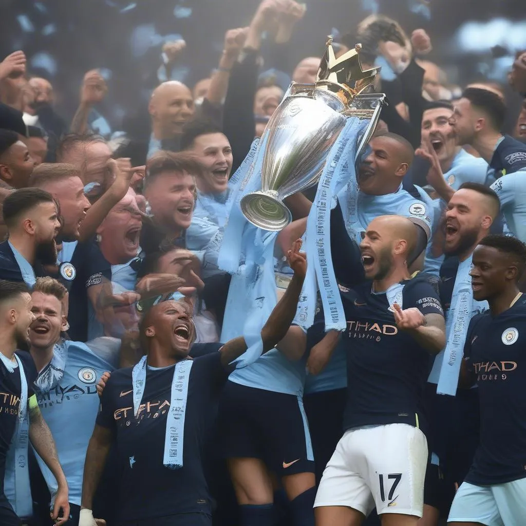 Manchester City vô địch Ngoại Hạng Anh năm 2018