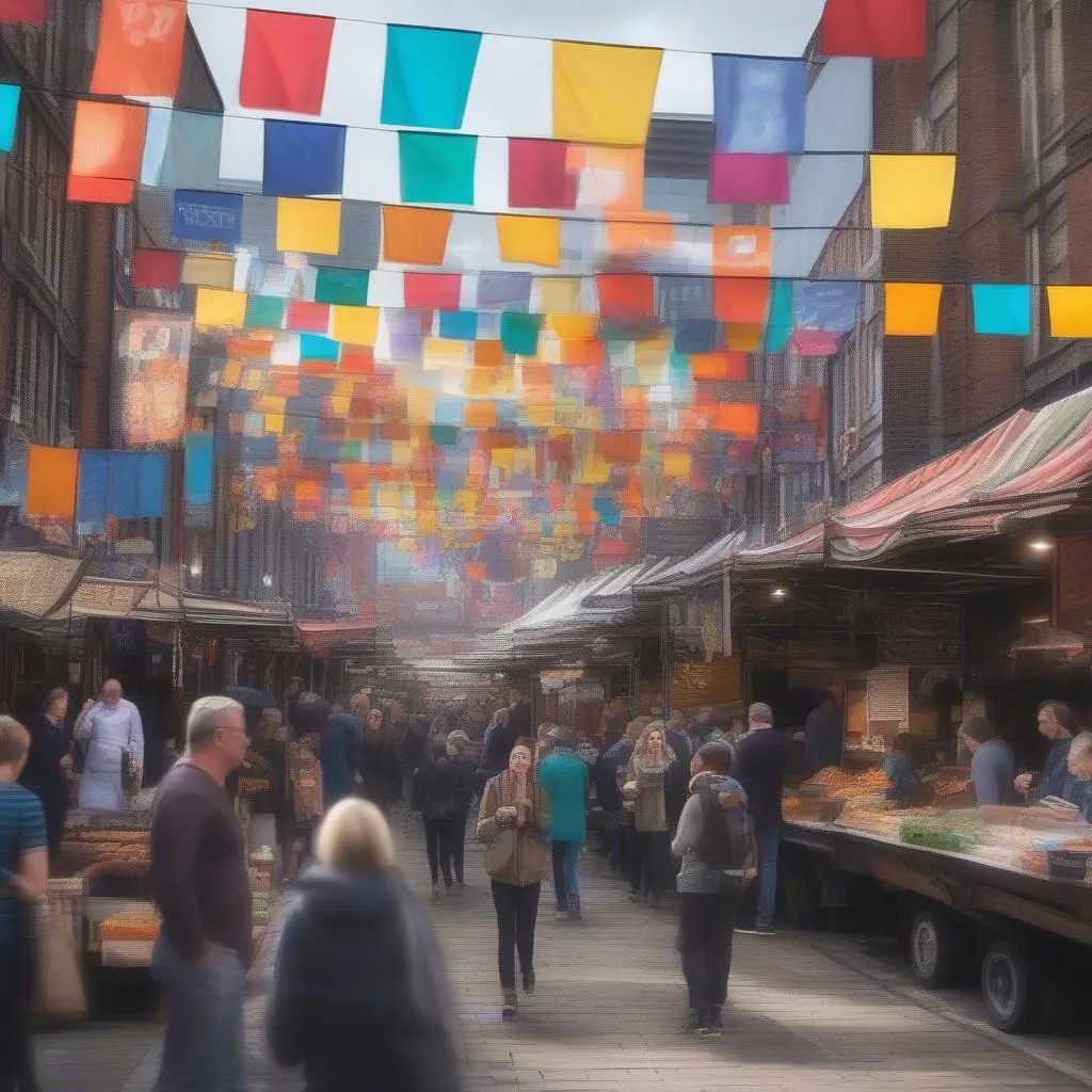 Manchester Food Street Market