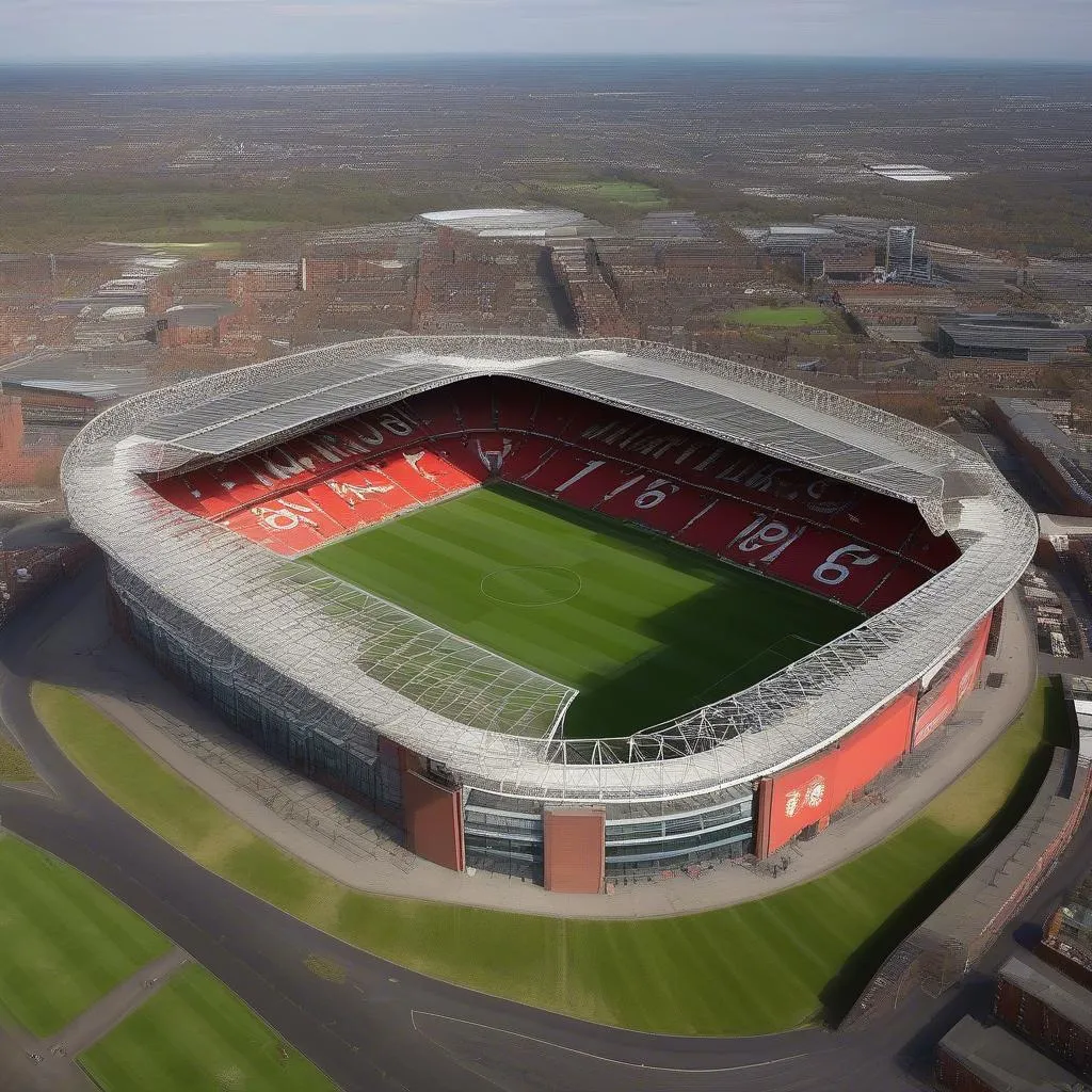 Sân vận động Old Trafford, thánh địa của Manchester United