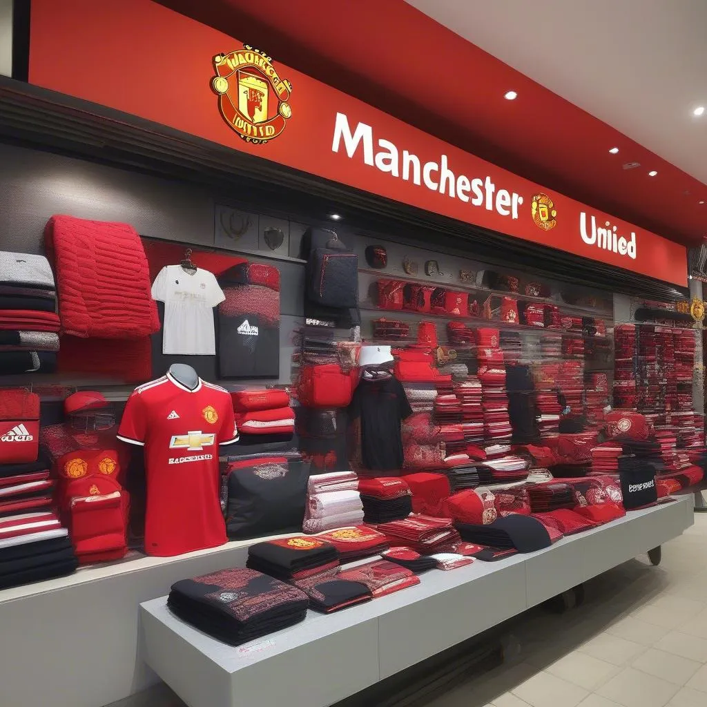 Phụ kiện Manchester United tại Shop Lê Thanh Nghị