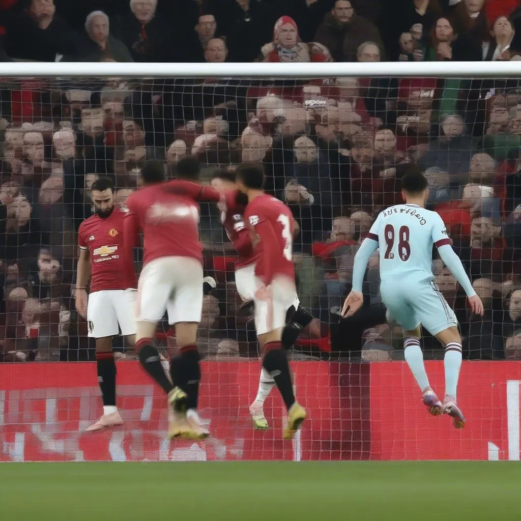 Bàn Thắng Tuyệt Đẹp Của Bruno Fernandes Trong Trận Đấu Manchester United vs West Ham