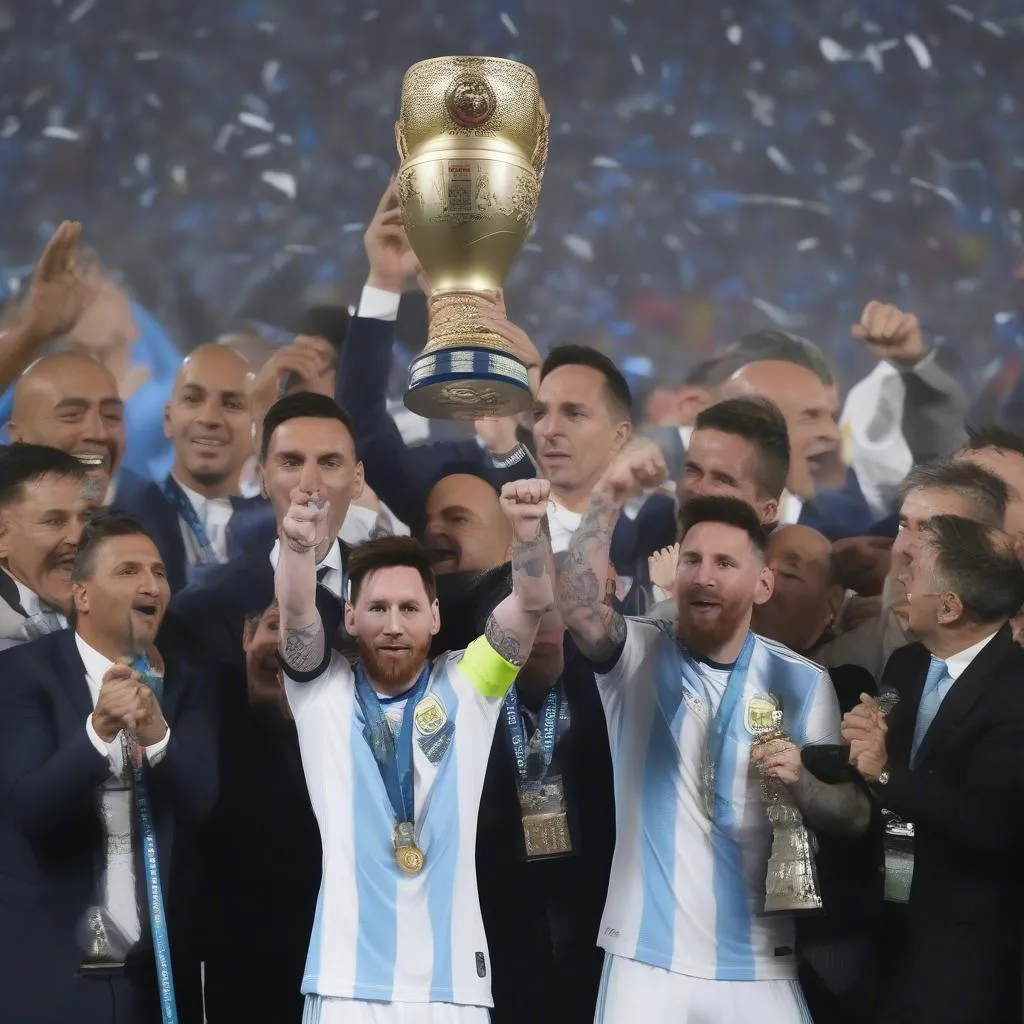 Messi vô địch Copa America