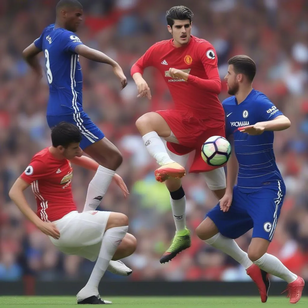 morata chelsea đối đầu mu