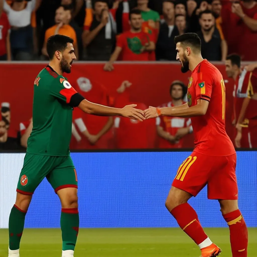 Morocco vs Tây Ban Nha đối đầu