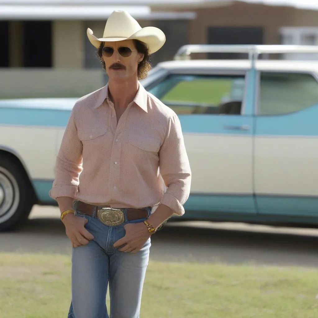 Hình ảnh Matthew McConaughey trong bộ phim &quot;Dallas Buyers Club&quot;