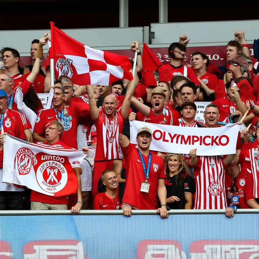 Cổ vũ Olympiakos