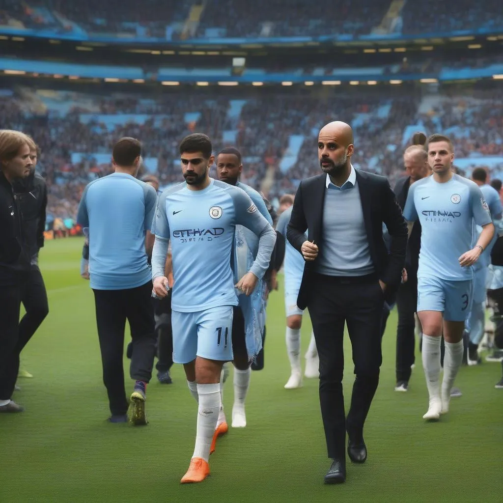 Pep Guardiola - Huấn luyện viên trưởng của Manchester City