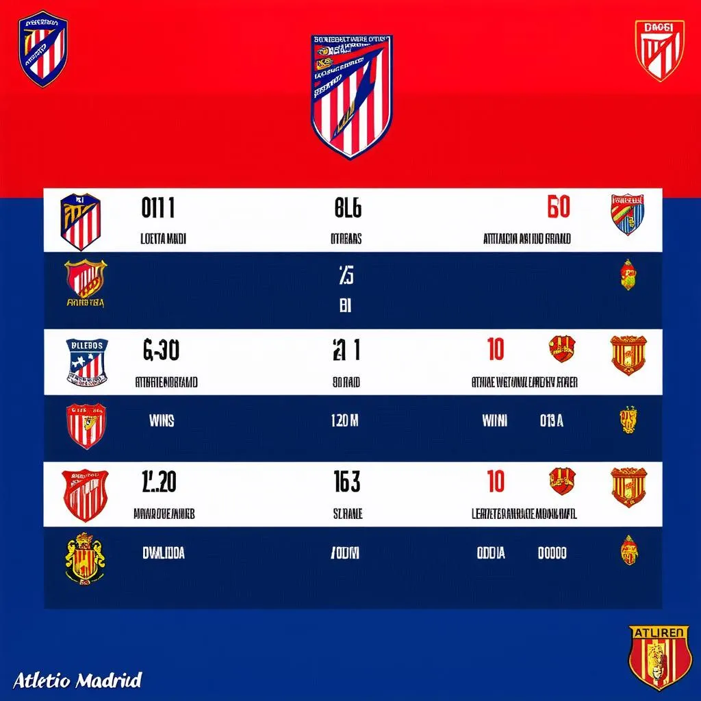 Phong độ Atletico