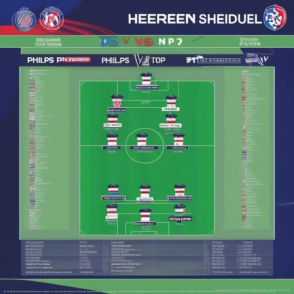 Lịch thi đấu PSV vs Heerenveen