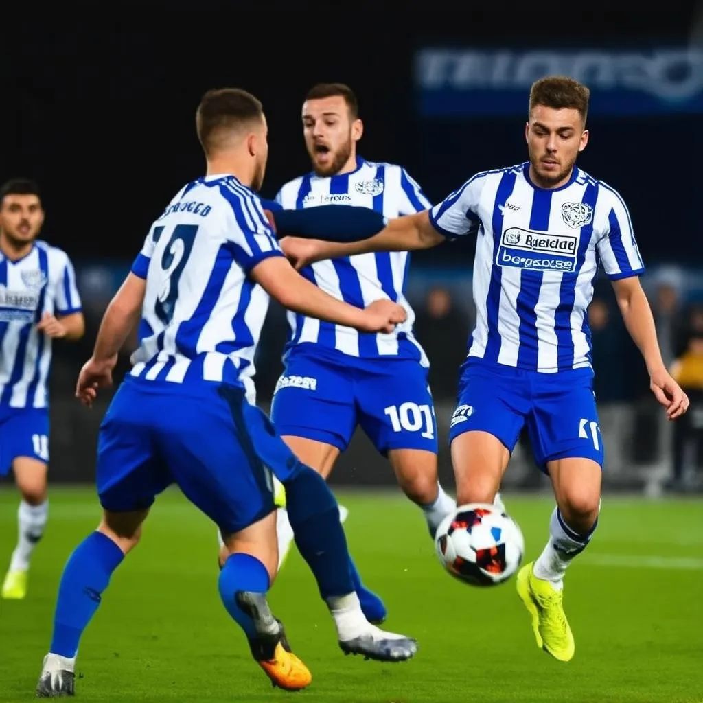 Real Sociedad tấn công