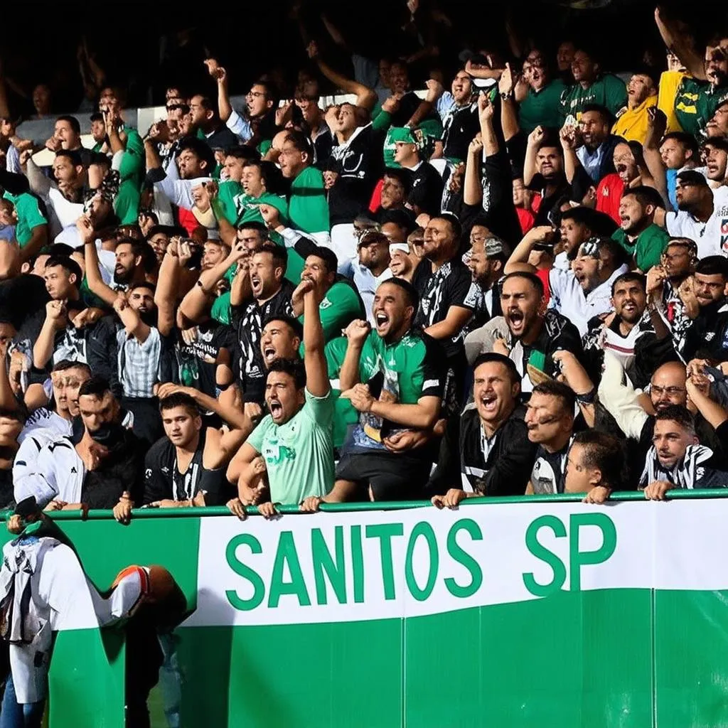 Santos SP vs cổ vũ