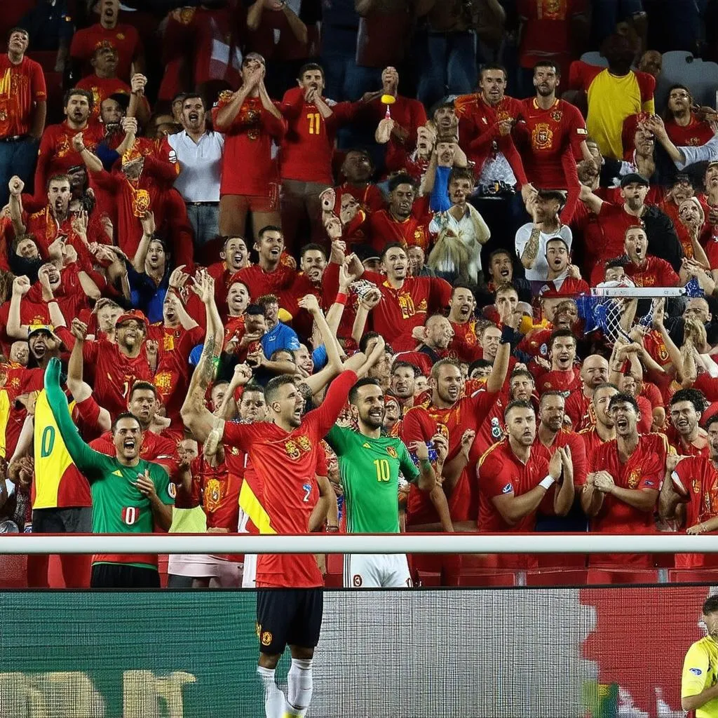 Tây Ban Nha và Maroc đối đầu tại World Cup