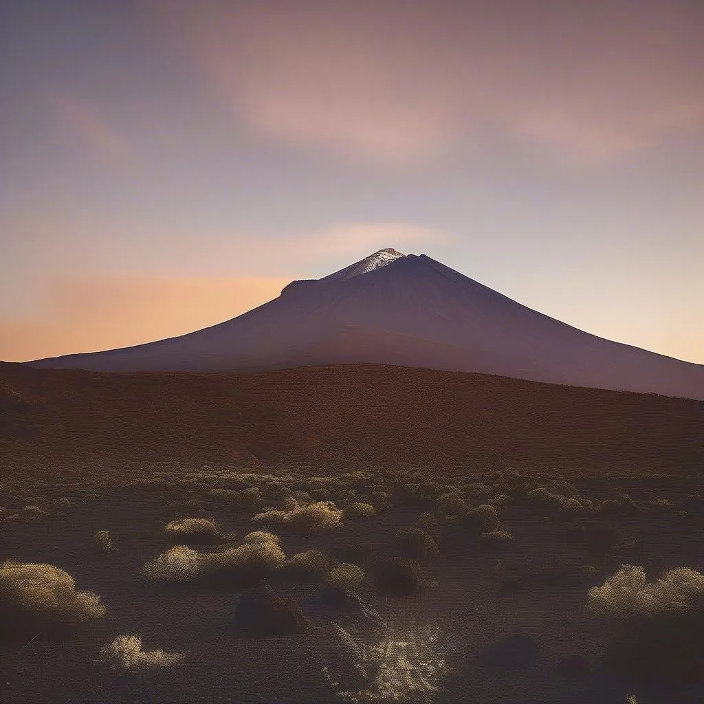 Núi lửa Teide ở quần đảo Canary