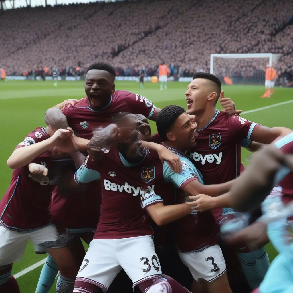 West Ham chiến thắng ngoại hạng anh