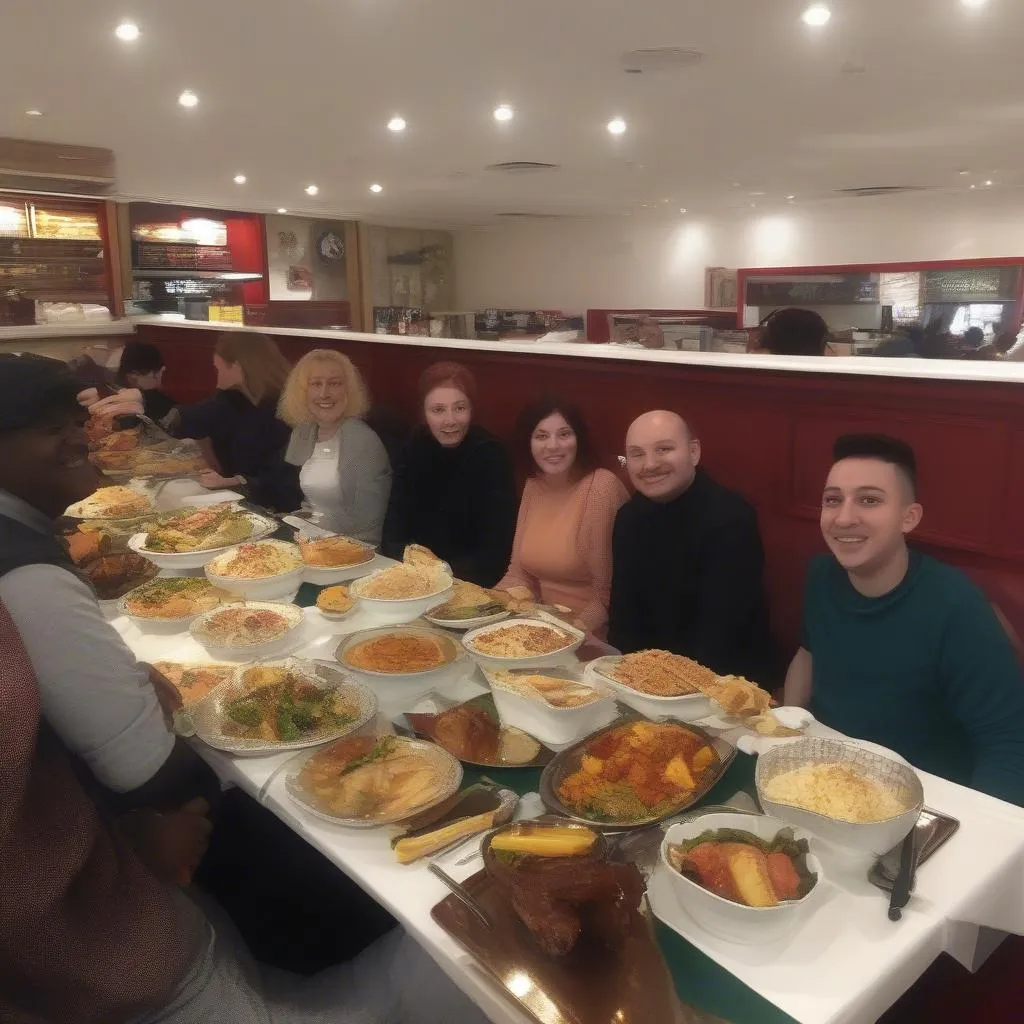 Khách hàng chia sẻ kinh nghiệm ăn uống tại Tops Buffet Manchester
