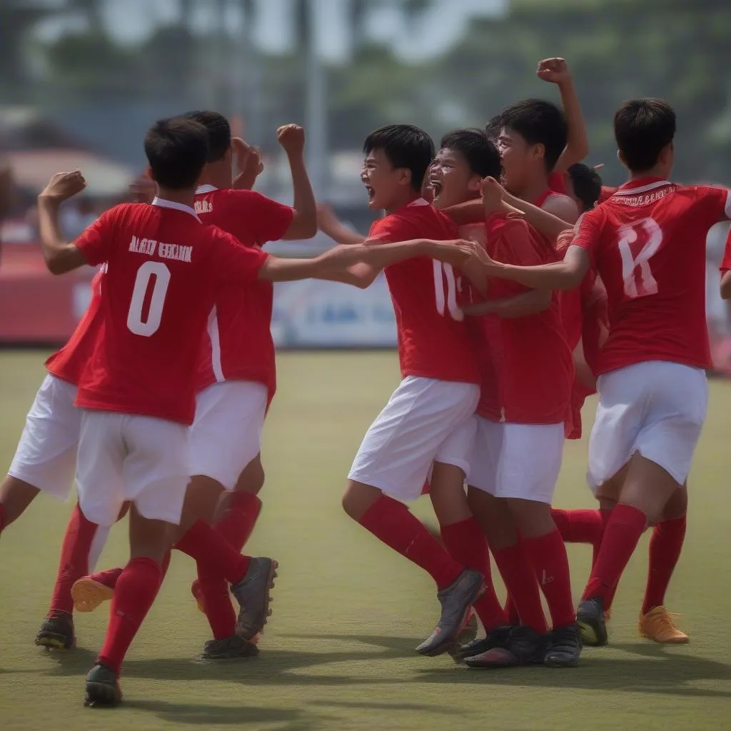 U16 Indonesia đang thi đấu với phong độ cao