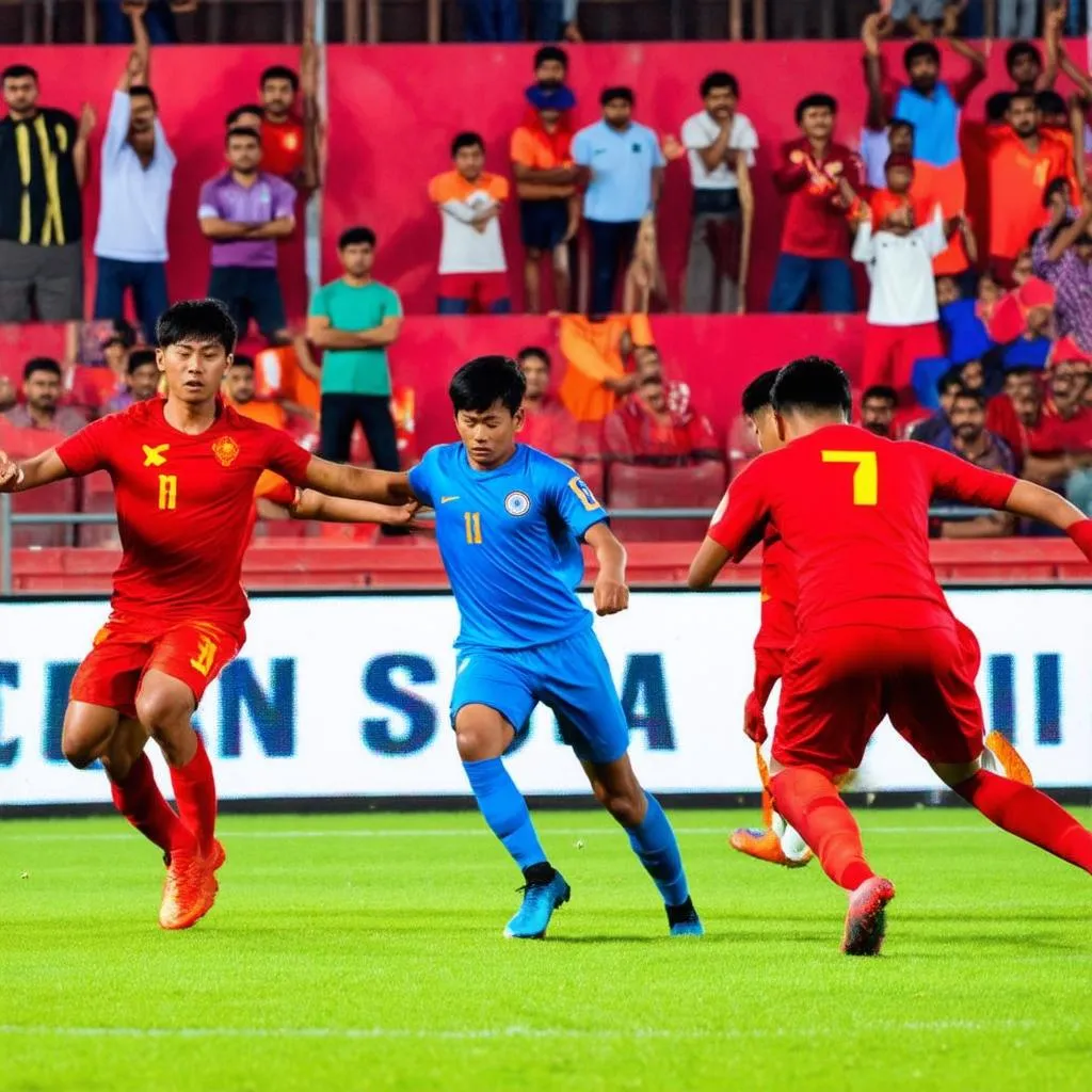 U17 Việt Nam đối đầu U17 Ấn Độ