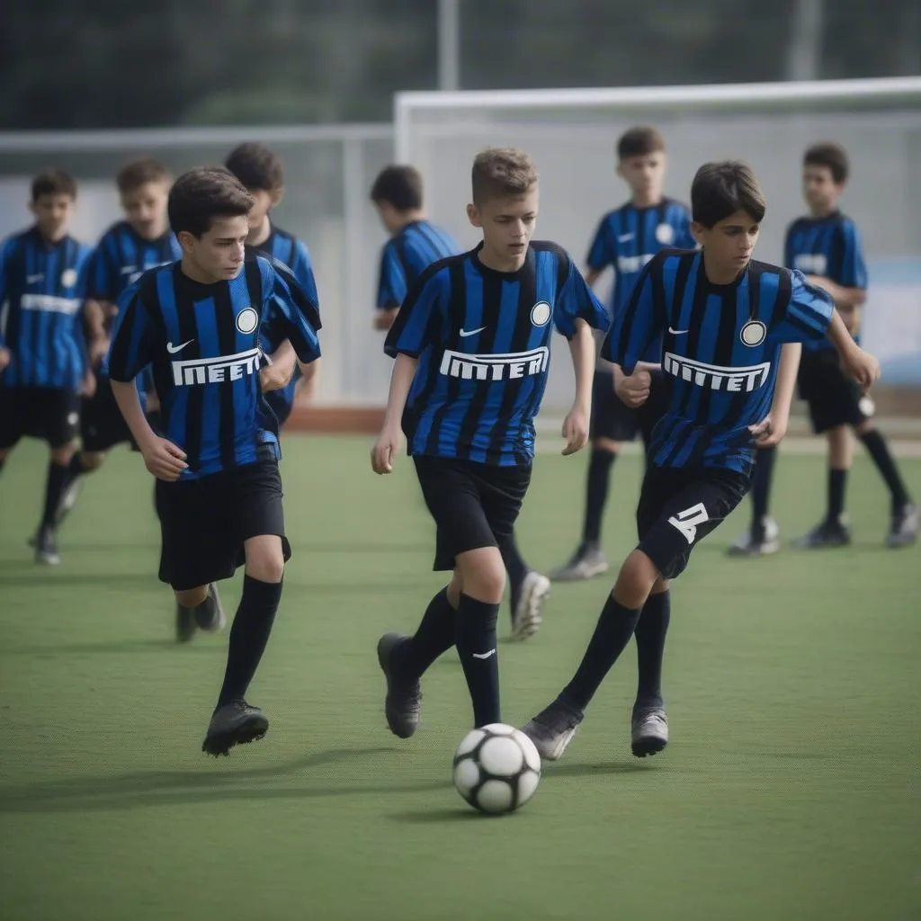 U19 Inter Milan thi đấu