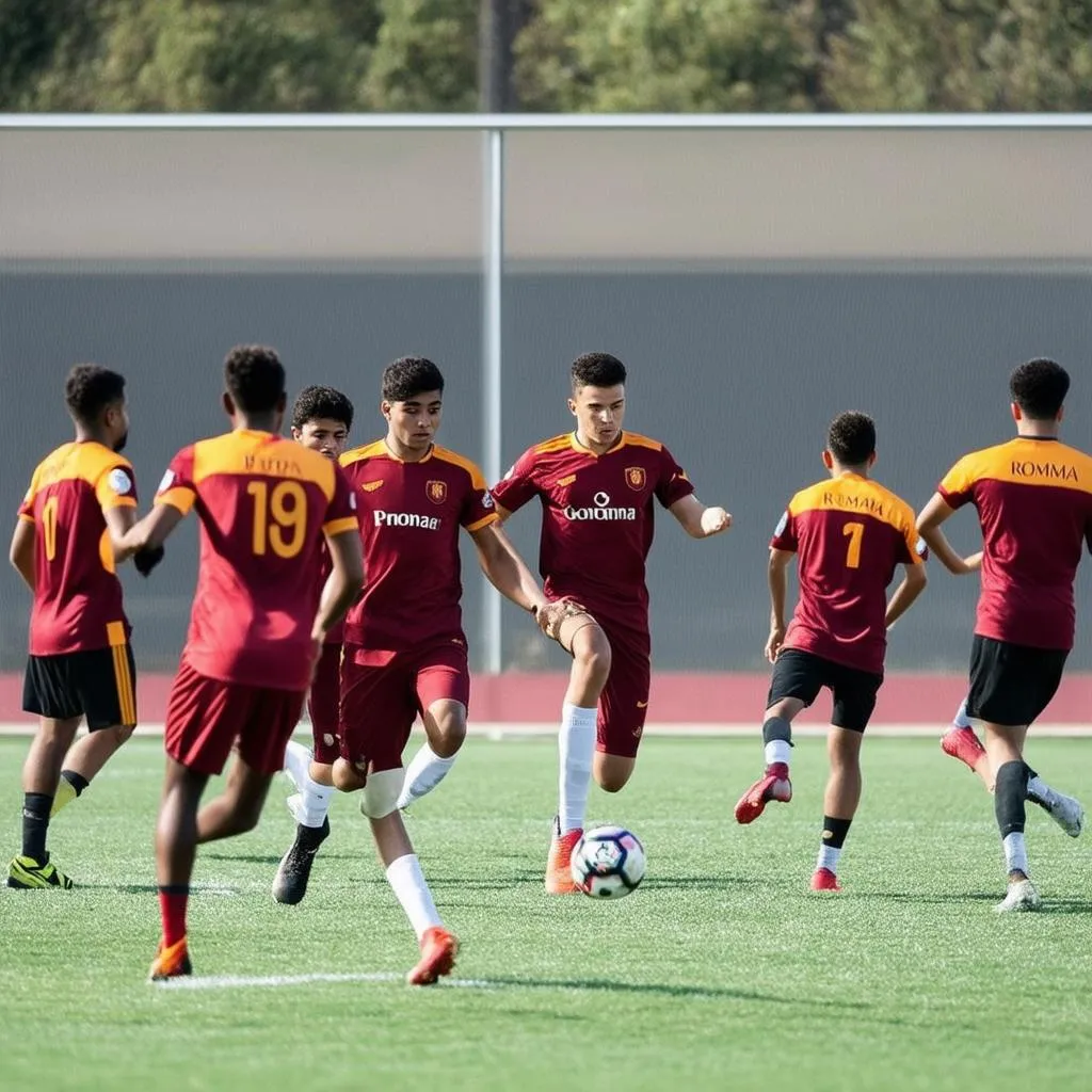 U19 Roma - Luyện tập hết mình