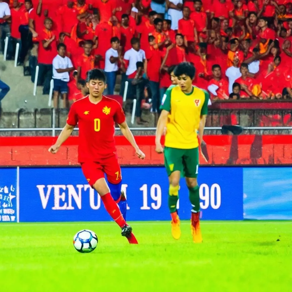 U19 Việt Nam vs U19 Australia - Trận đấu bóng đá