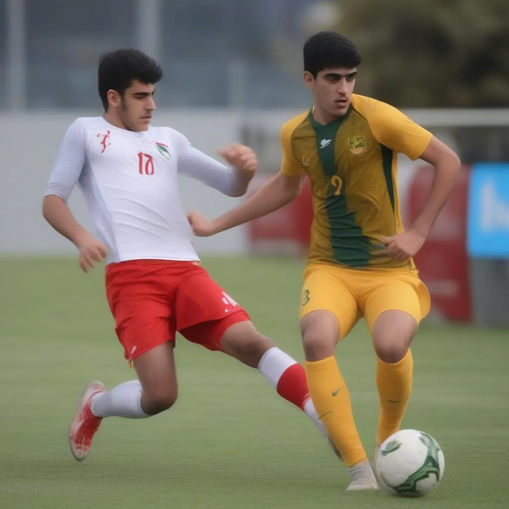 U20 Iran and Australia nổi bật nhất