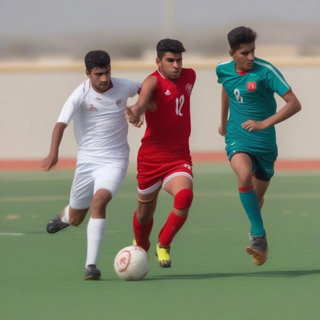 U20 Jordan và U20 Oman đối đầu kịch tính