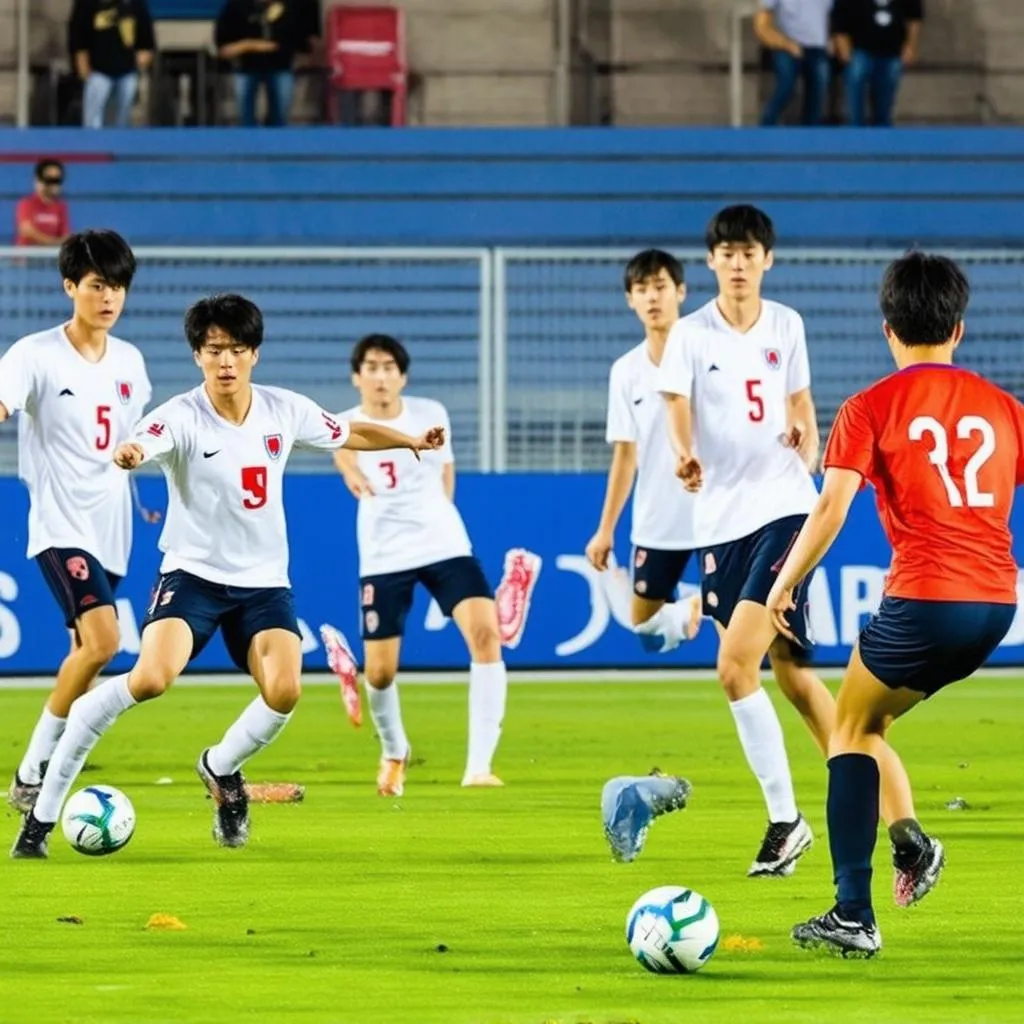 U20 Nhật Bản vs U20 Hàn Quốc