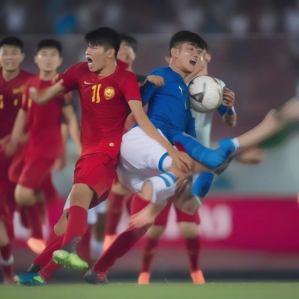 U23 Việt Nam đối đầu U23 Uzbekistan trong trận chung kết giải U23 Châu Á 2018 tại Trung Quốc