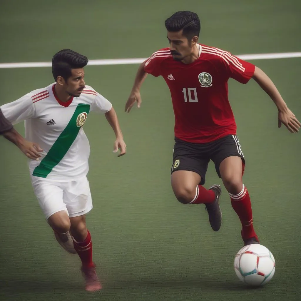 U23 Mexico thi đấu