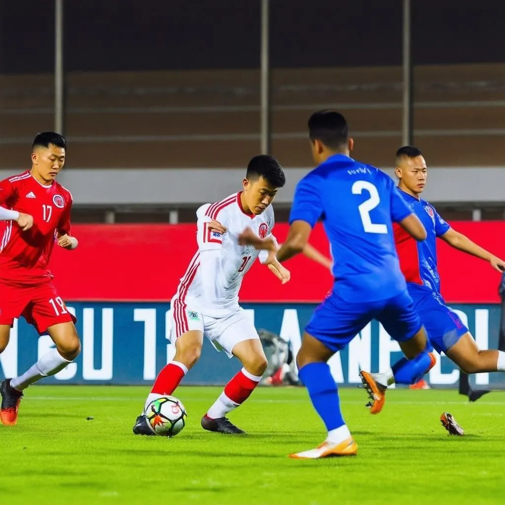 U23 Triều Tiên vs U23 Bahrain