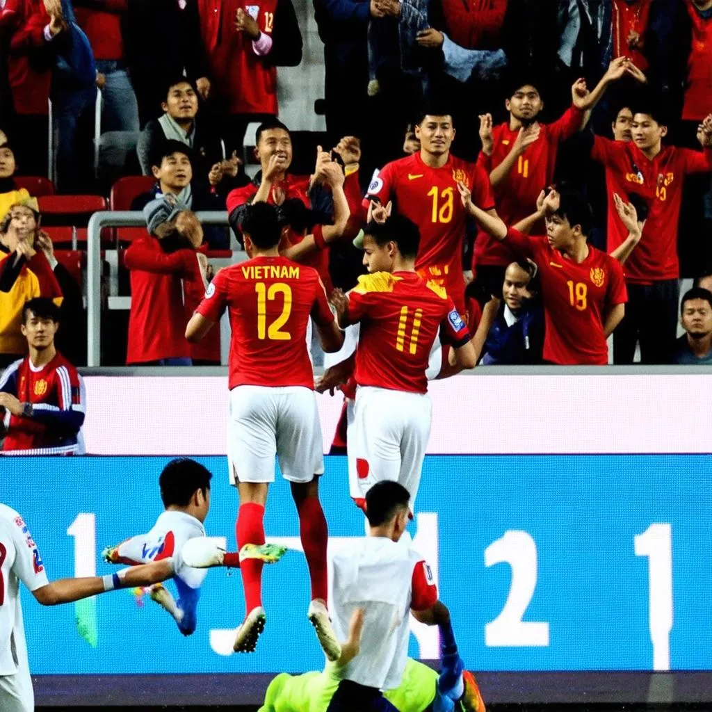 Trận đấu U23 Việt Nam vs U23 Hàn Quốc