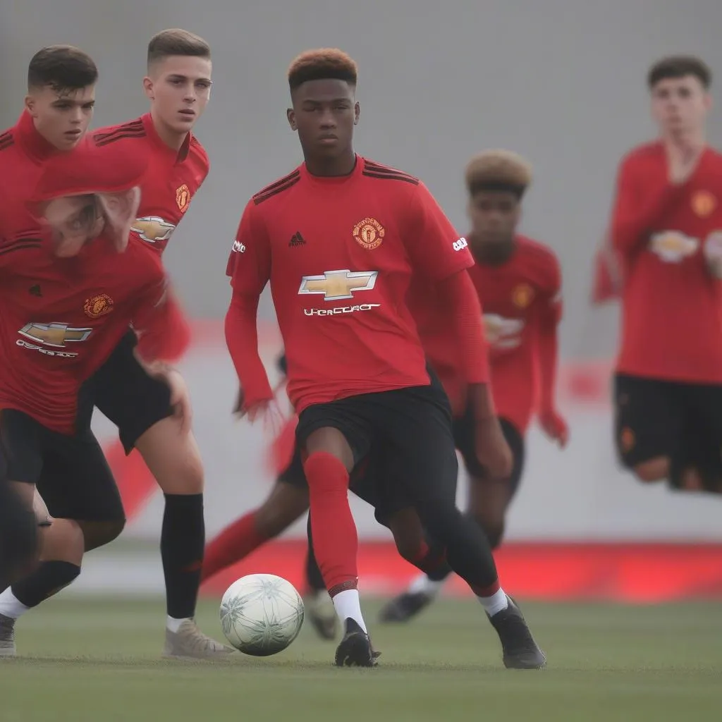 Trực tiếp UEFA Youth League - Manchester United