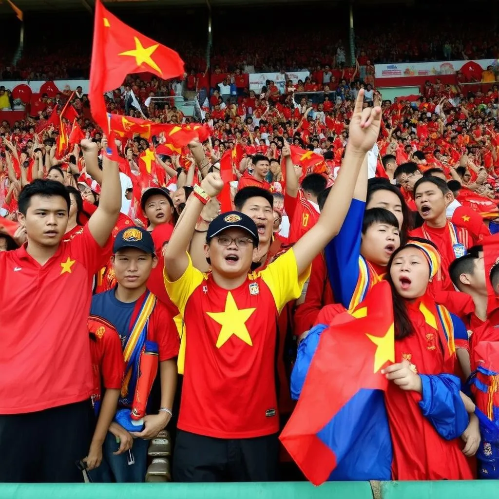 Vietnamese football fans