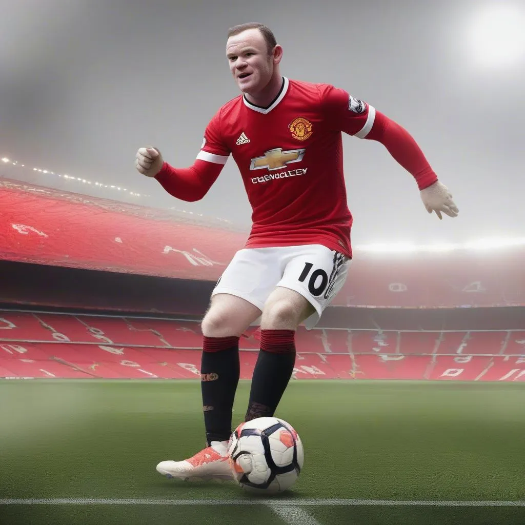 Hình ảnh Wayne Rooney chia tay Manchester United, khép lại một chương huy hoàng của Quỷ đỏ