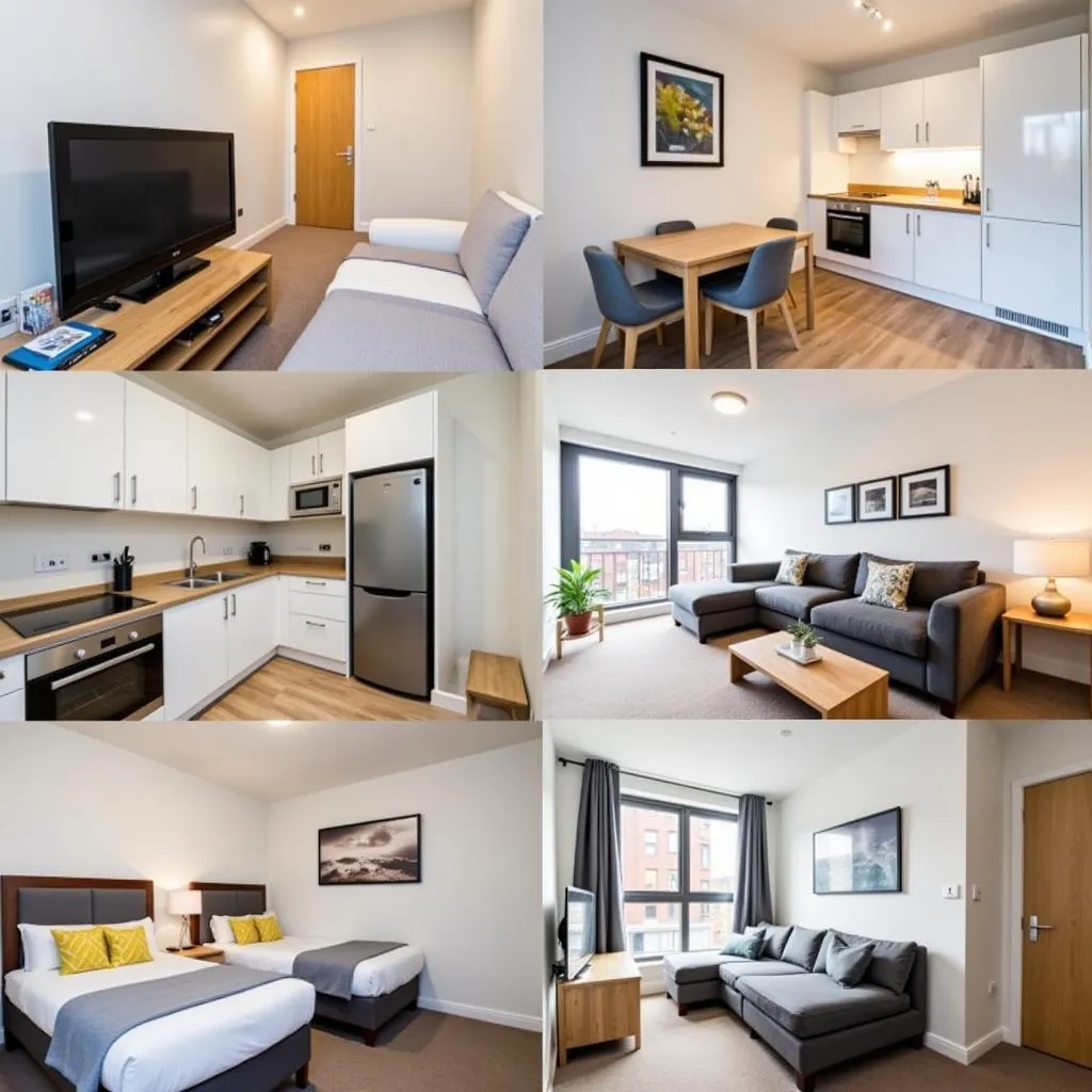 Spacious 2-bedroom apartment in Manchester city center