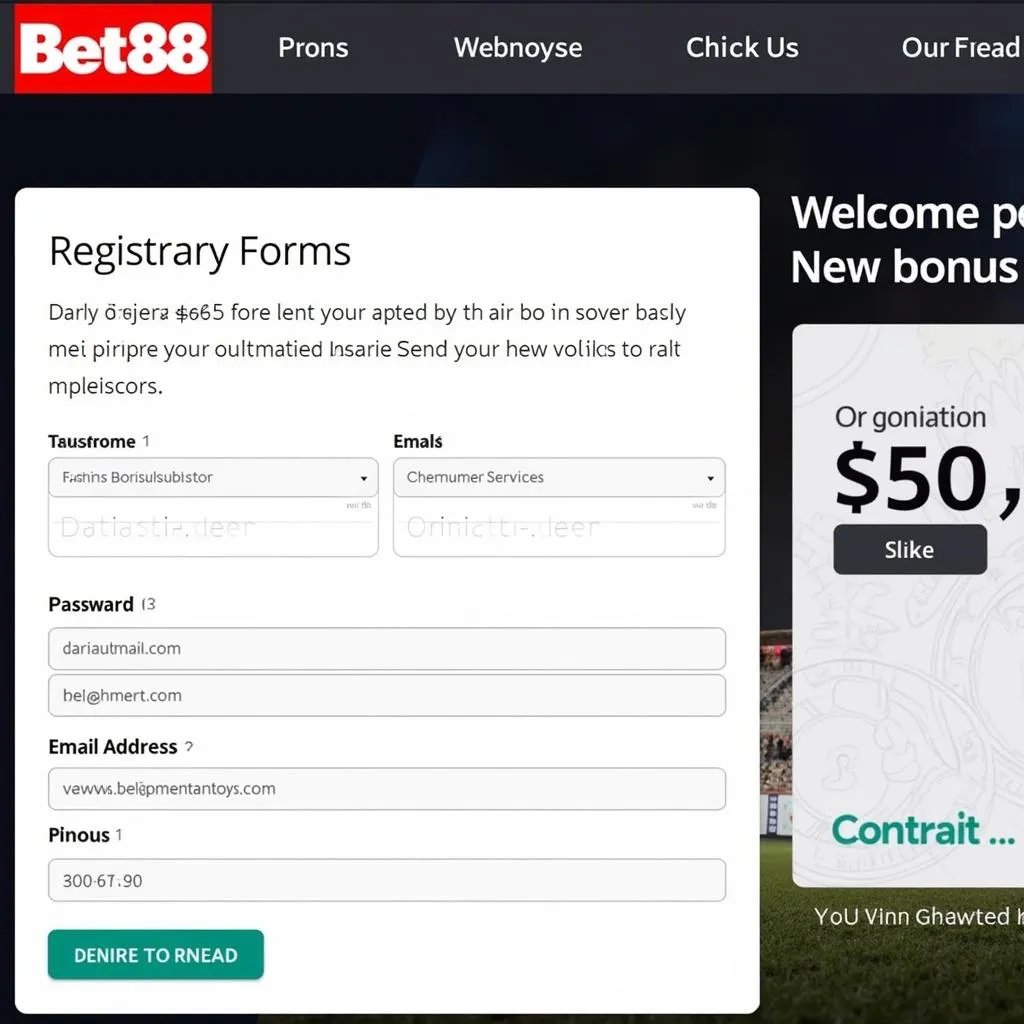 Đăng ký tài khoản Bet88 Kèo Nhà Cái