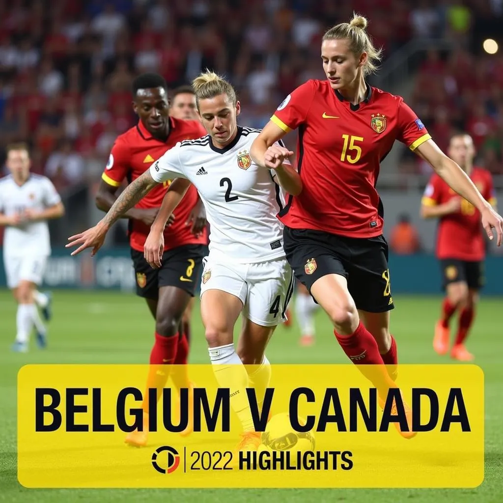 Bỉ vs Canada - World Cup 2022