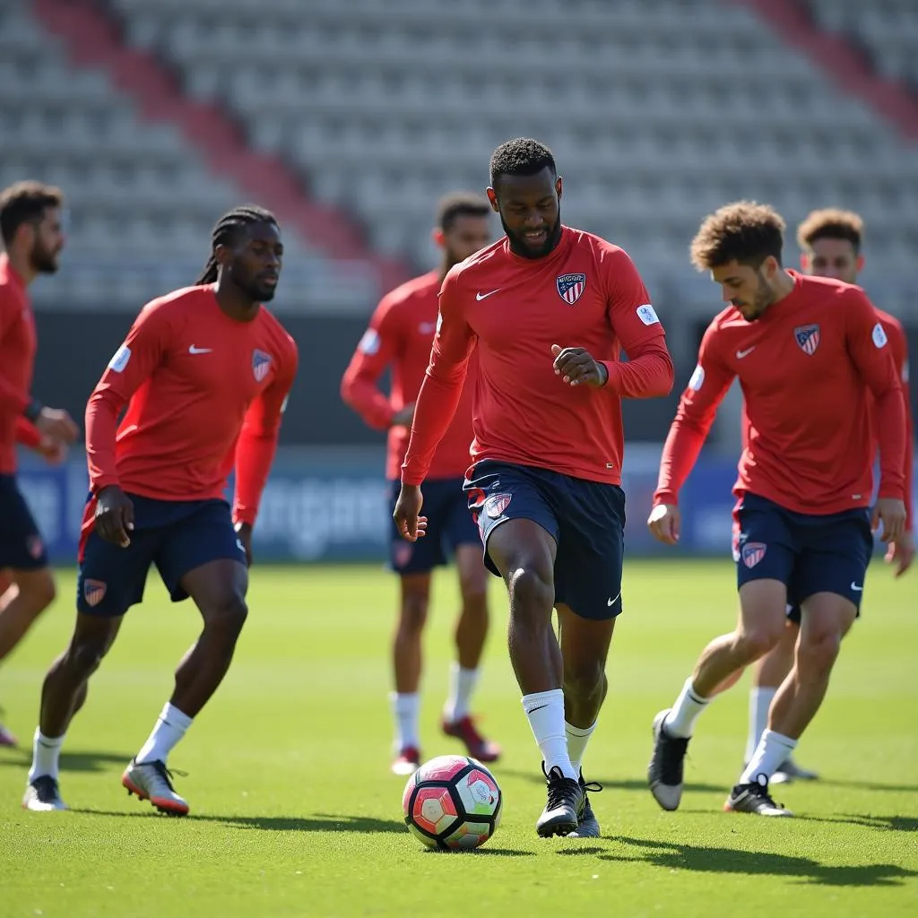 Bilbao B training session