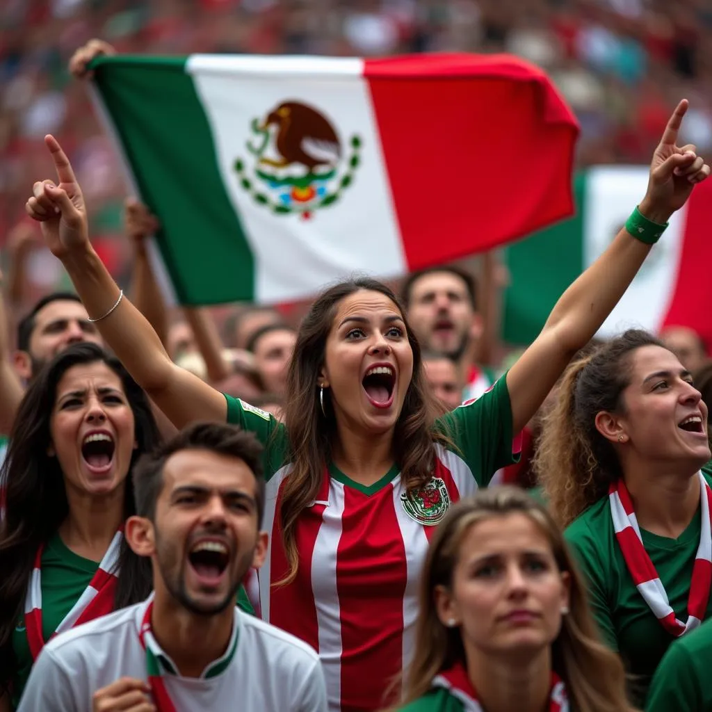 Bóng đá Mexico: Fan hâm mộ cuồng nhiệt